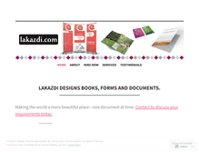 Tablet Screenshot of lakazdi.com